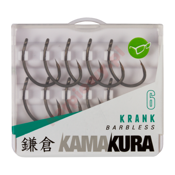 Haczyki Kamakura Krank 6 Barbless