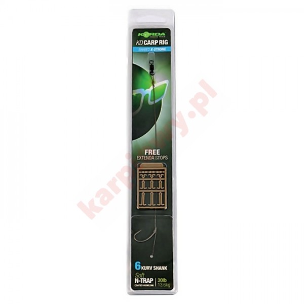 N-Trap KD Rig Size 6 Kurv B 30lb