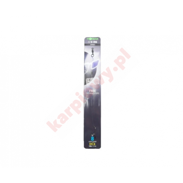 Przypon  IQ D Rig Size 4B Kurv 15lb 
