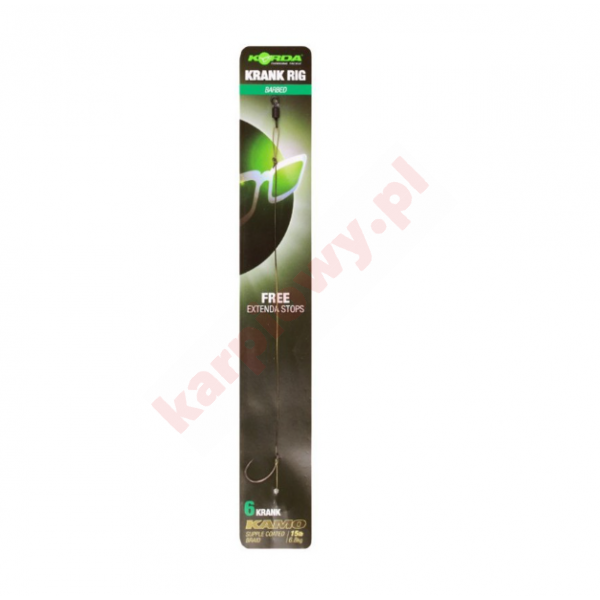 Gotowy Przypon  - Krank Ready Rig Barbless size nr 2