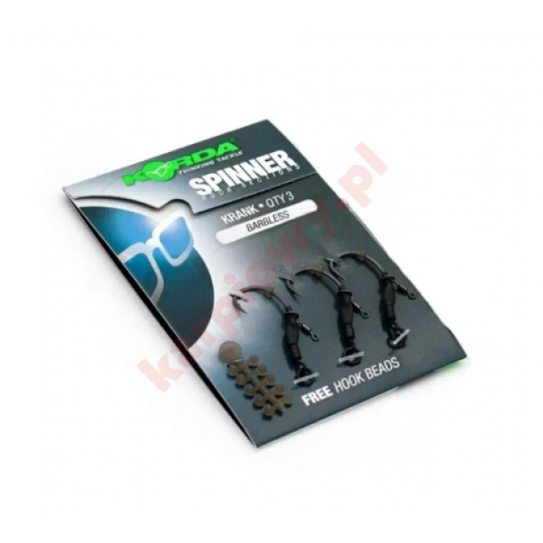 Spinner Hook Sections Krank 4 Barbless 