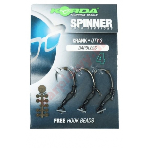 Gotowy Przypon Karpiowy Ronnie Rig roz. 6 bezzadziorowy