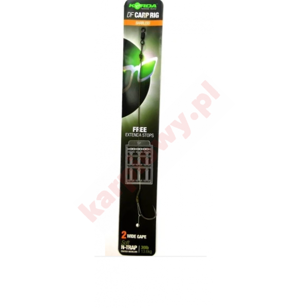 Przypon  N-Trap DF 2 Wide Gape B 30lb