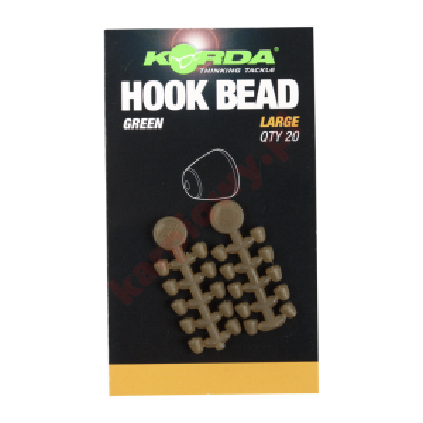 Stopery na trzonek haczyka - hook bead