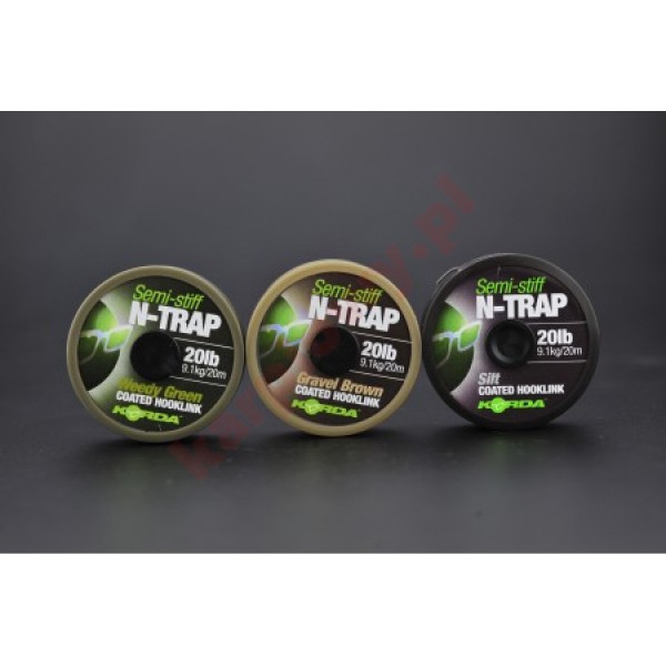 Plecionka N-Trap semi Stiff 15lb Weedy Green