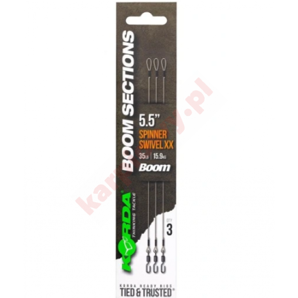 Gotowe Fluorocarbony Booms Spinner Swivel XX 7.5 in