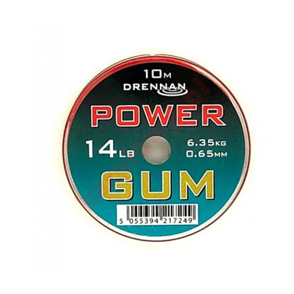 Power Gum Red 0,65mm 10m