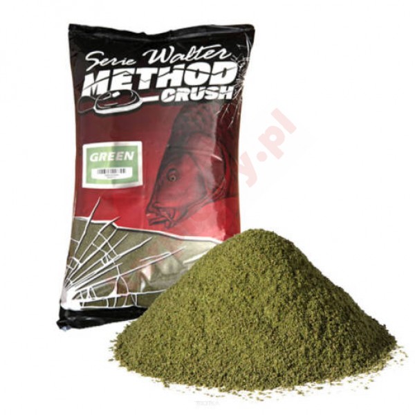 Zanęta Walter Method Crush Groundbait 1kg - Green