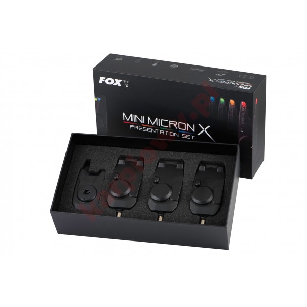 Sygnalizatory Mini Micron X inc. Hardcase 2Rod Set
