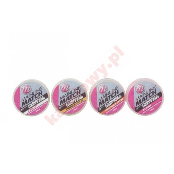 Kulki Dumbell Wafters 6mm Orange Chocolate