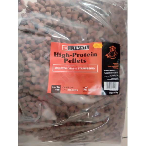 Pellet Monster Crab Strawberry 12/16mm 10kg