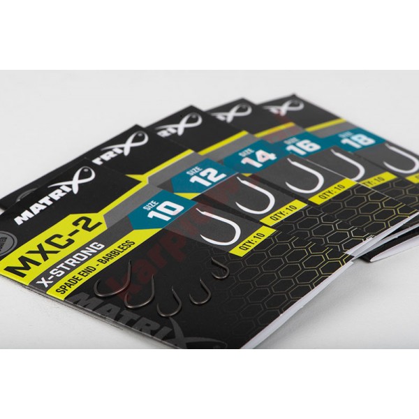 Haczyki MXC-2 Strong Spade end Barbless Size 18