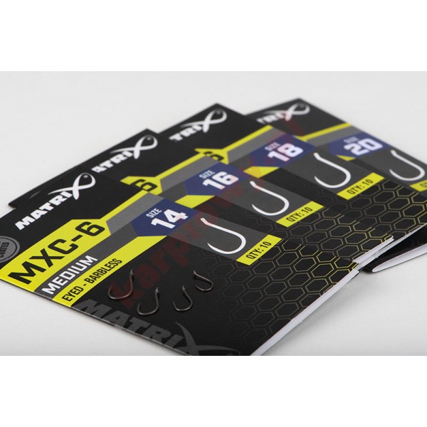 Haczyki MX-6 Medium Barbless Size 14