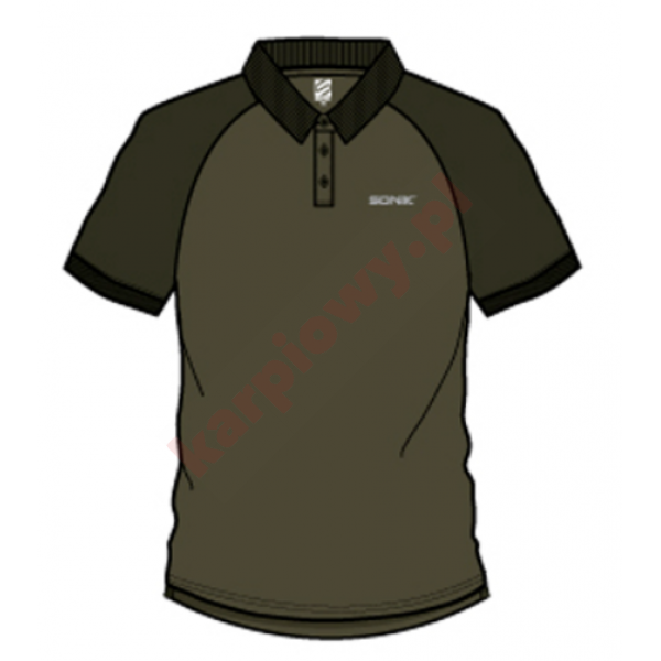 Koszulka Polo Raglan Green L