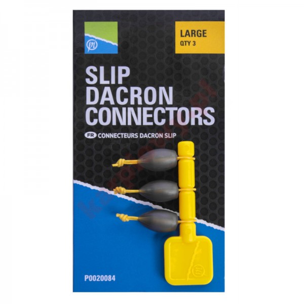 Łączniki  Slip Dacron Connector - Large / Yellow