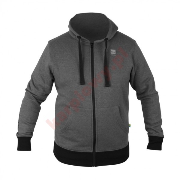 Bluza Grey Zip Hoodie - Small