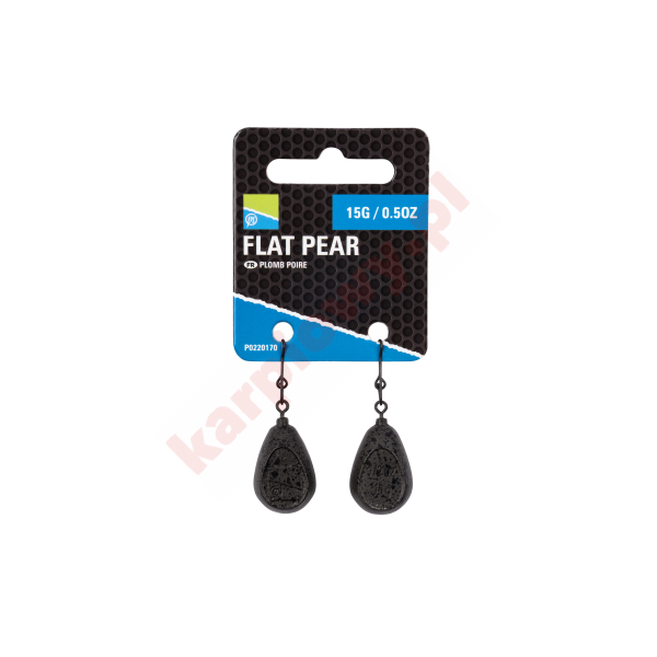 Ciężarek Flat Pear 15g