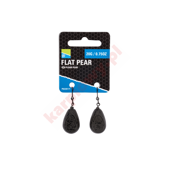 Ciężarek Flat Pear 20g