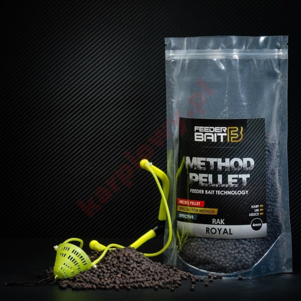 Pellet ROYAL micro rak 4mm black 800g