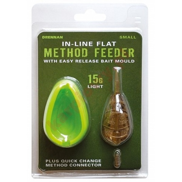 Zestaw flat method feeder small 25g 