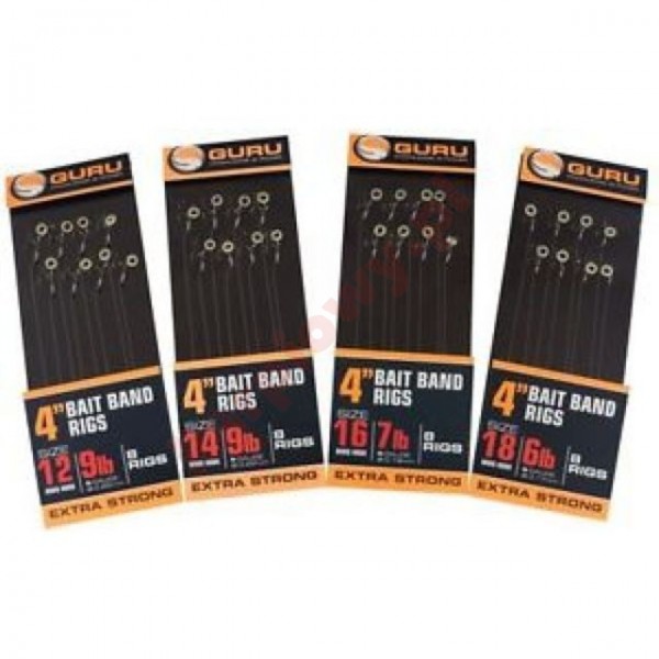 Gotowe przypony - bait band ready rig 4" (0.22/12)	