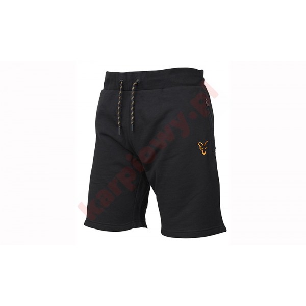 Krótkie spodenki - collection orange & black lightweight short XL
