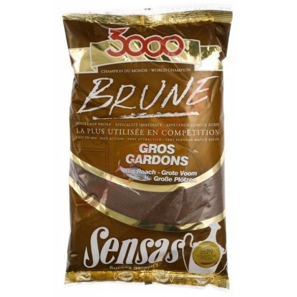 Zanęta 3000 brune gros gardons 1kg
