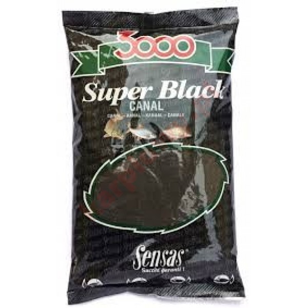 Zanęta 3000 super black canal 1kg