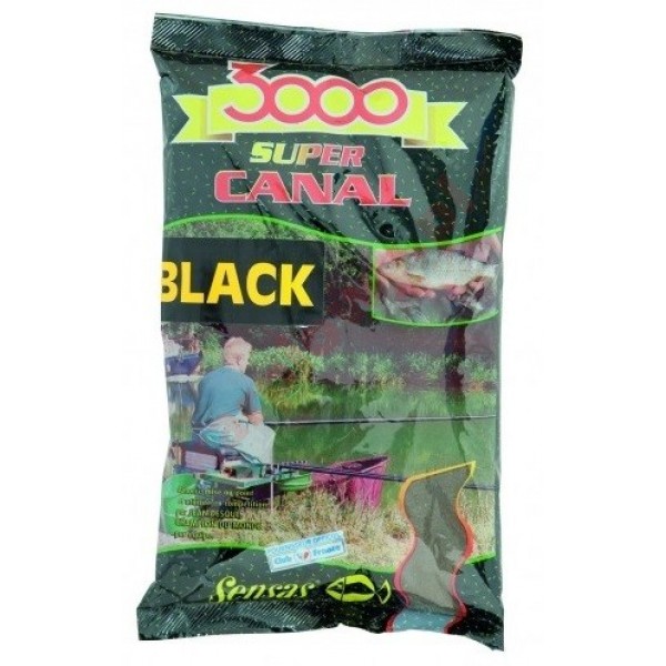 Zanęta 3000 super canal black 1kg