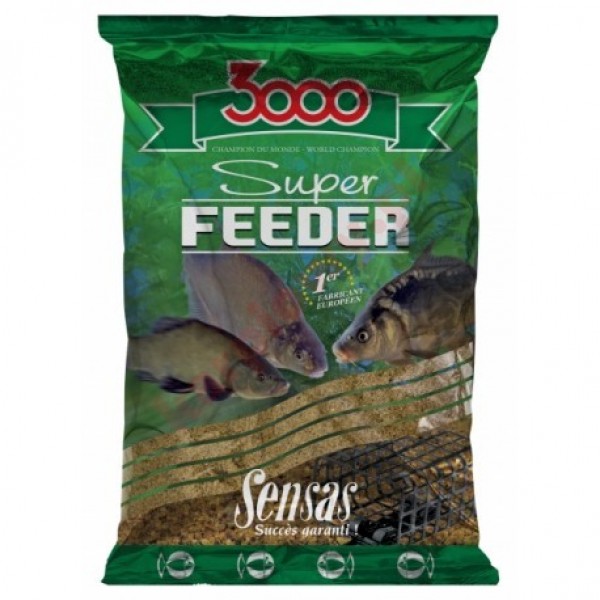 Zanęta 3000 super feeder river black 1kg