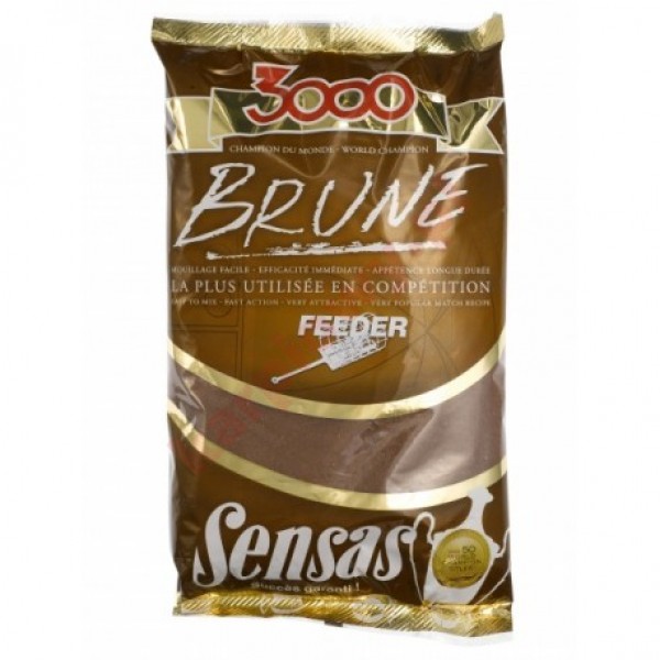 Zanęta 3000 brune feeder 1kg