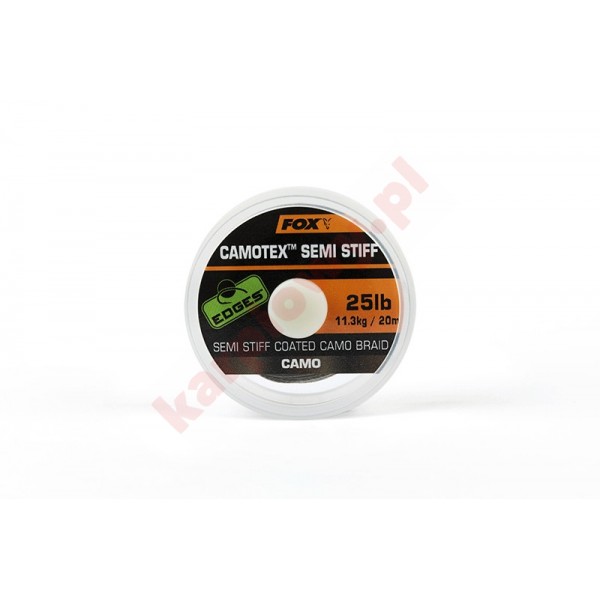 Plecionka - Camotex Semi Stiff Coated Camo Braid 25lb 20m
