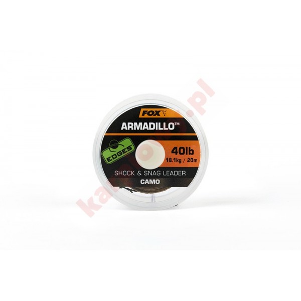 Plecionka - EDGES Armadillo Camo Shock & Snag Leader