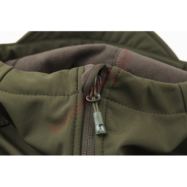 Kurtka - collection green & silver shell hoodie XXL
