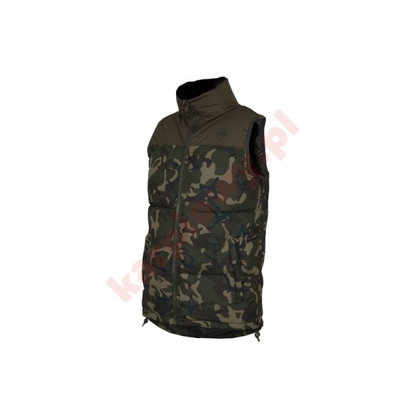 Bezrękawnik - chunk camo / khaki gilet XXL
