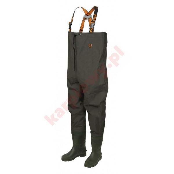 Spodniobuty - lightweight green waders 11UK/45EU