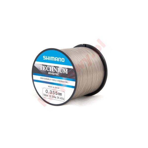 Żyłka technium invisitec 0,405mm 594m 15,00kg