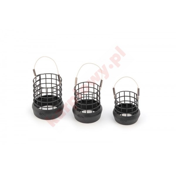 Koszyk zanętowy - bottom weighted cage feeder large 40g