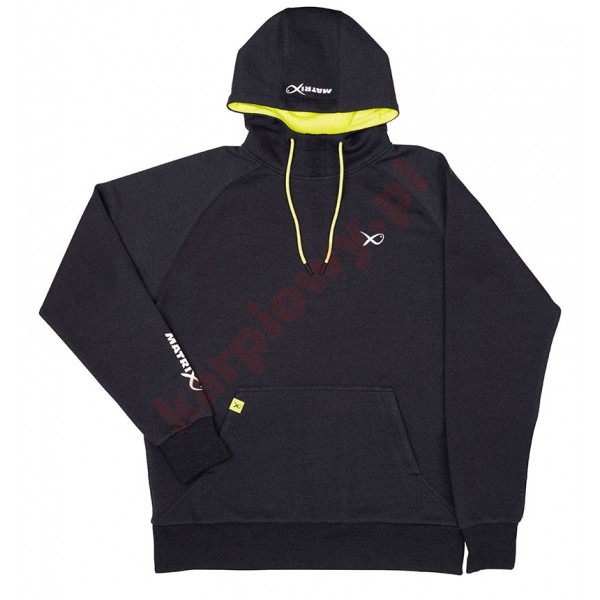 Bluza - Minimal Black Marl Lime Hoody S Bluza - Minimal Black Marl Lime Hoody S
