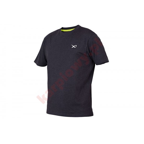 Koszulka - Minimal Black Marl T-Shirt XXXL
