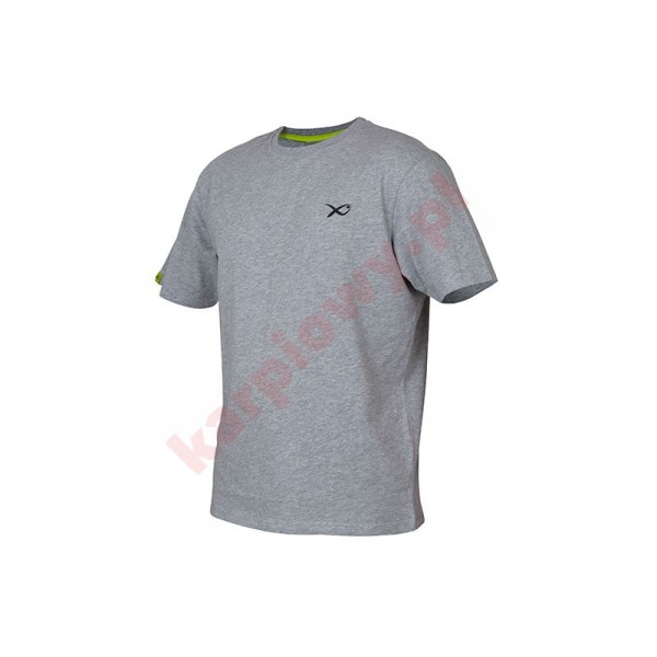 Koszulka - Minimal Light Grey Marl T-Shirt L