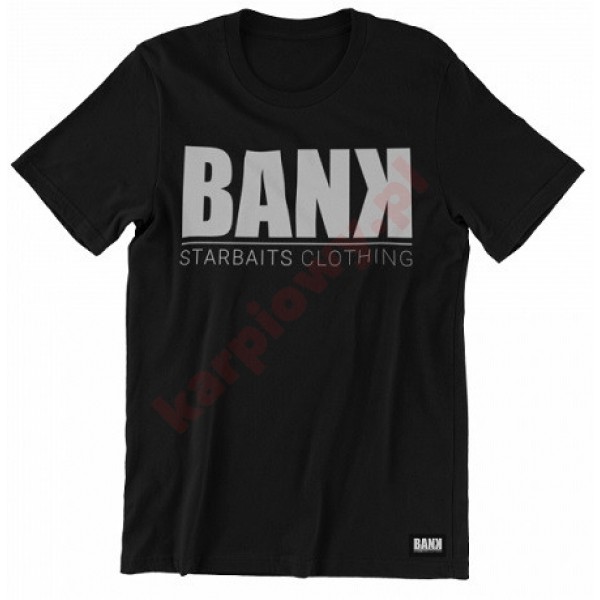 Koszulka BANK BLACK TEE SHIRT - M