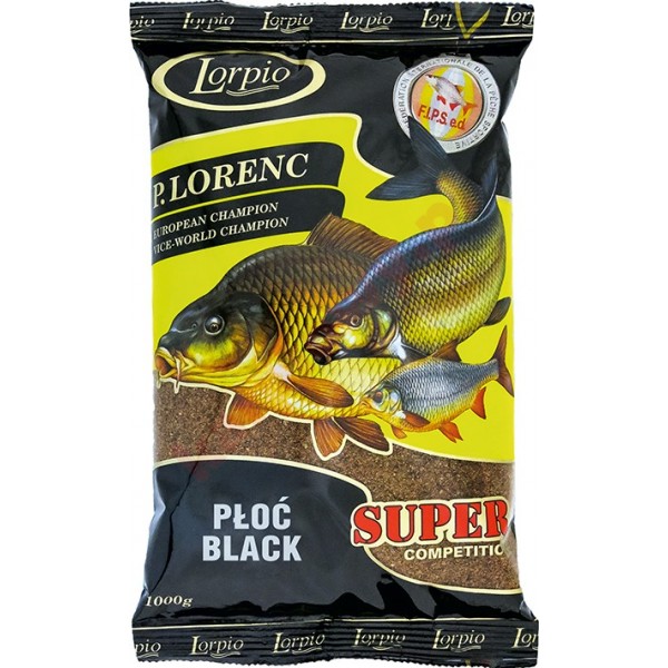 Zanęta super płoć black 1 kg