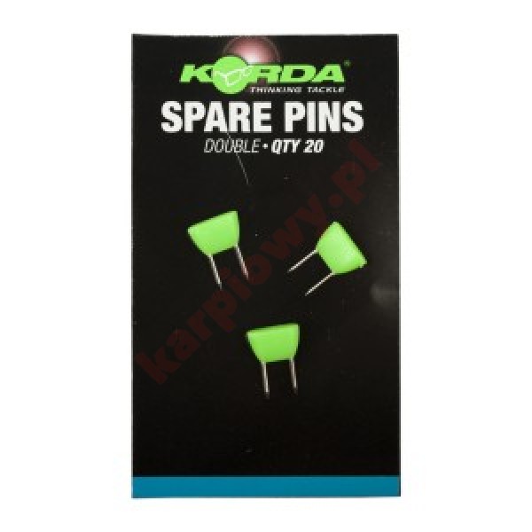 Pinezki - 20 x Double pins for Rig Safes