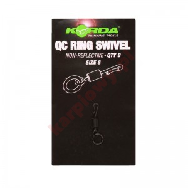 Krętliki - kwik change swivel size 8 ring