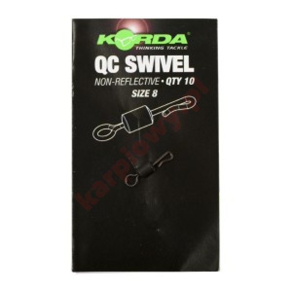 Krętliki - kwik change swivel size 8