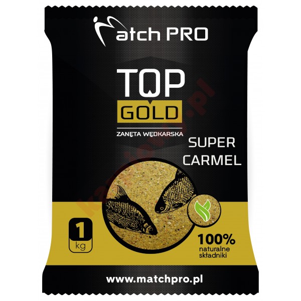 Zanęta top gold super carmel 1kg
