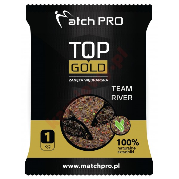 Zanęta top gold team river 1kg