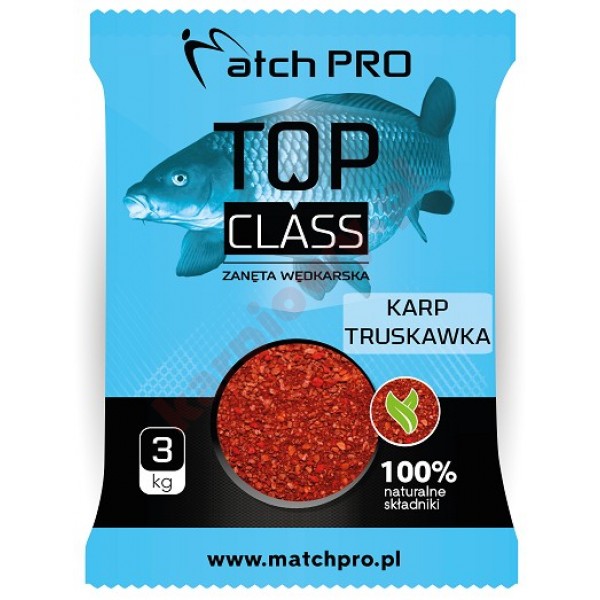 Zanęta top class karp truskawka 3kg