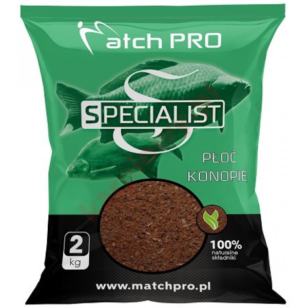 Zanęta specialist płoć konopie 2kg
